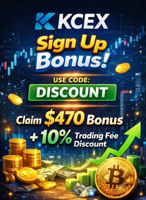 KCEX Sign Up Bonus